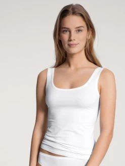 Calida Balance Tank-Top Mit Frackschnitt
