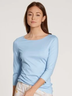Calida Natural Luxe Shirt, 3/4-Arm