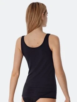 Schiesser Modal Essentials Trägertop Im Doppelpack -SPANX-Shop Schiesser Modal Essentials Traegertop im Doppelpack schwarz 162896 000 2