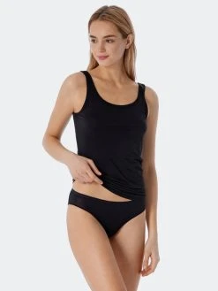Schiesser Modal Essentials Trägertop Im Doppelpack -SPANX-Shop Schiesser Modal Essentials Traegertop im Doppelpack schwarz 162896 000 3