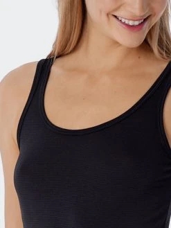 Schiesser Modal Essentials Trägertop Im Doppelpack -SPANX-Shop Schiesser Modal Essentials Traegertop im Doppelpack schwarz 162896 000 4