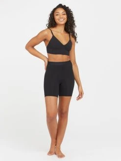 Spanx Cotton Control Shaping-Shorts 9 Spanx Cotton Control Shaping-Shorts -SPANX-Shop Spanx Cotton Comfort Shaping Shorts schwarz 10269R VERYBLACK 2